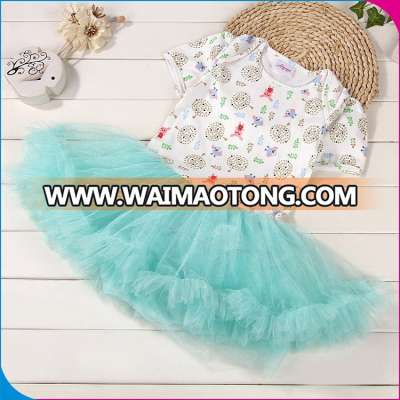 BS020801 Over 6 Years Experience Custom Wholesale Latest Designs Pari Dress For Baby Girl