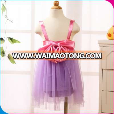 BS050401 1-3 years old baby girl dress party Condole belt dress for baby girl