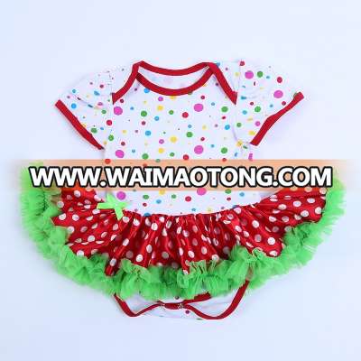 2017 new baby fart skirt children's clothing piecemeal clothing christmas dress dress children's suit