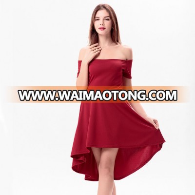 Factory in-stock womens clothing 2017 top selling products simple elegant cut out dress women