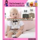 2016 new arrived cute baby wear clothes summer short sleeve brand baby clothes romper